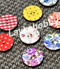 Пуговицы деревянные 200754