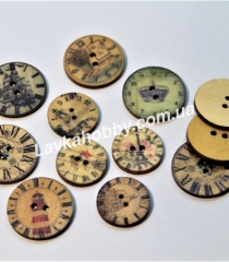 Пуговицы деревянные 200748