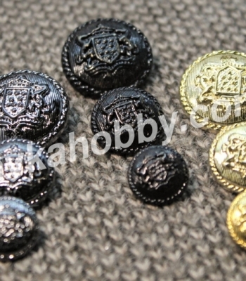 Гудзики металізовані 200559