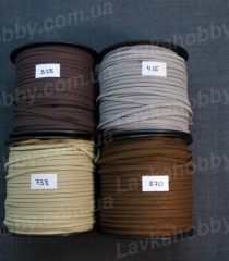 Шнур замшевий 340001