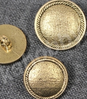 Гудзики металізовані 200157