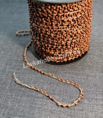 Шнур з бісером 002