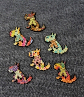 Пуговицы деревяные 200777