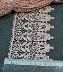 Кружево макраме 1477/100 пудра