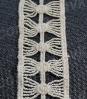 Кружево макраме 1482/30 натуральне