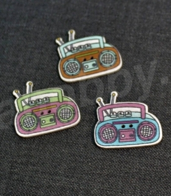 Пуговицы деревянные 200807