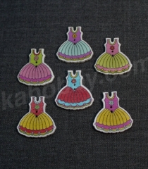 Пуговицы деревянные 200855