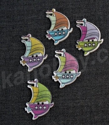 Пуговицы деревянные 200856