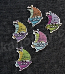 Пуговицы деревянные 200856