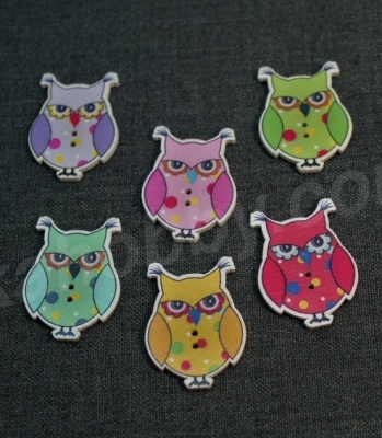 Пуговицы деревянные 200860