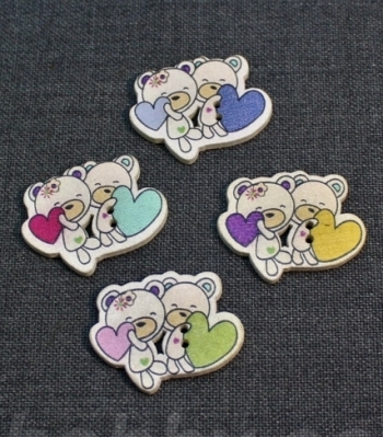 Пуговицы деревянные 200881