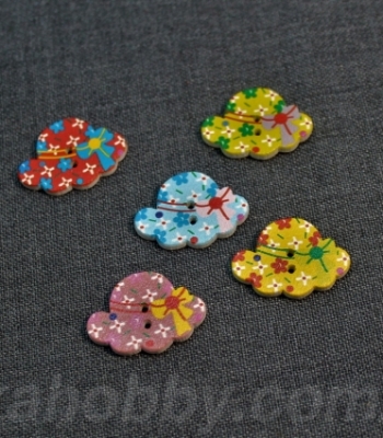 Пуговицы деревянные 200885