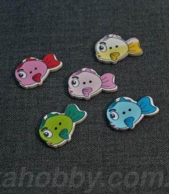 Пуговицы деревянные 200884