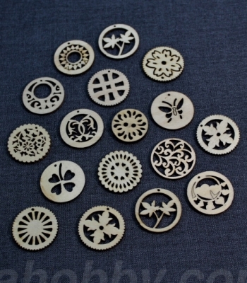 Пуговицы деревянные 200901