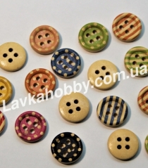 Пуговицы деревянные 200570