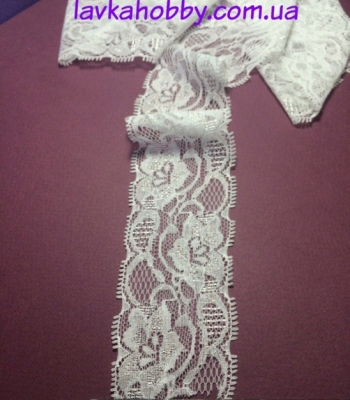 Кружево стрейч-гипюр 6051/52