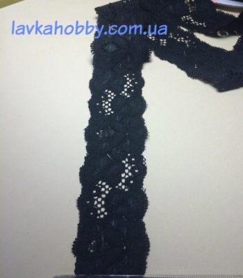 Кружево стрейч-гипюр 6216/40