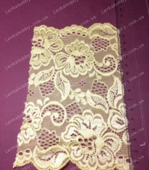 Мереживо гіпюр 0206/160 жовте